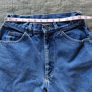 LL Bean flannel jeans